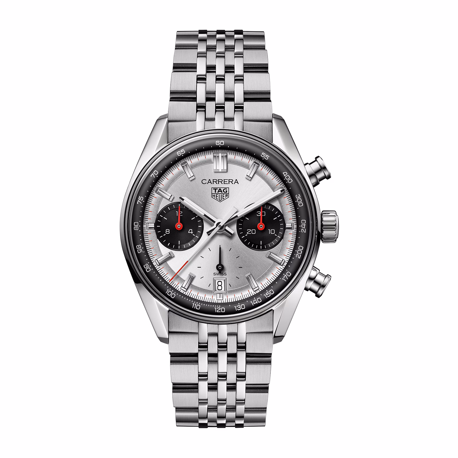 [2026 Mirror Grade]TAG Heuer Carrera Chronograph 39mm Mens Watch Silver CBS2216.BA0048