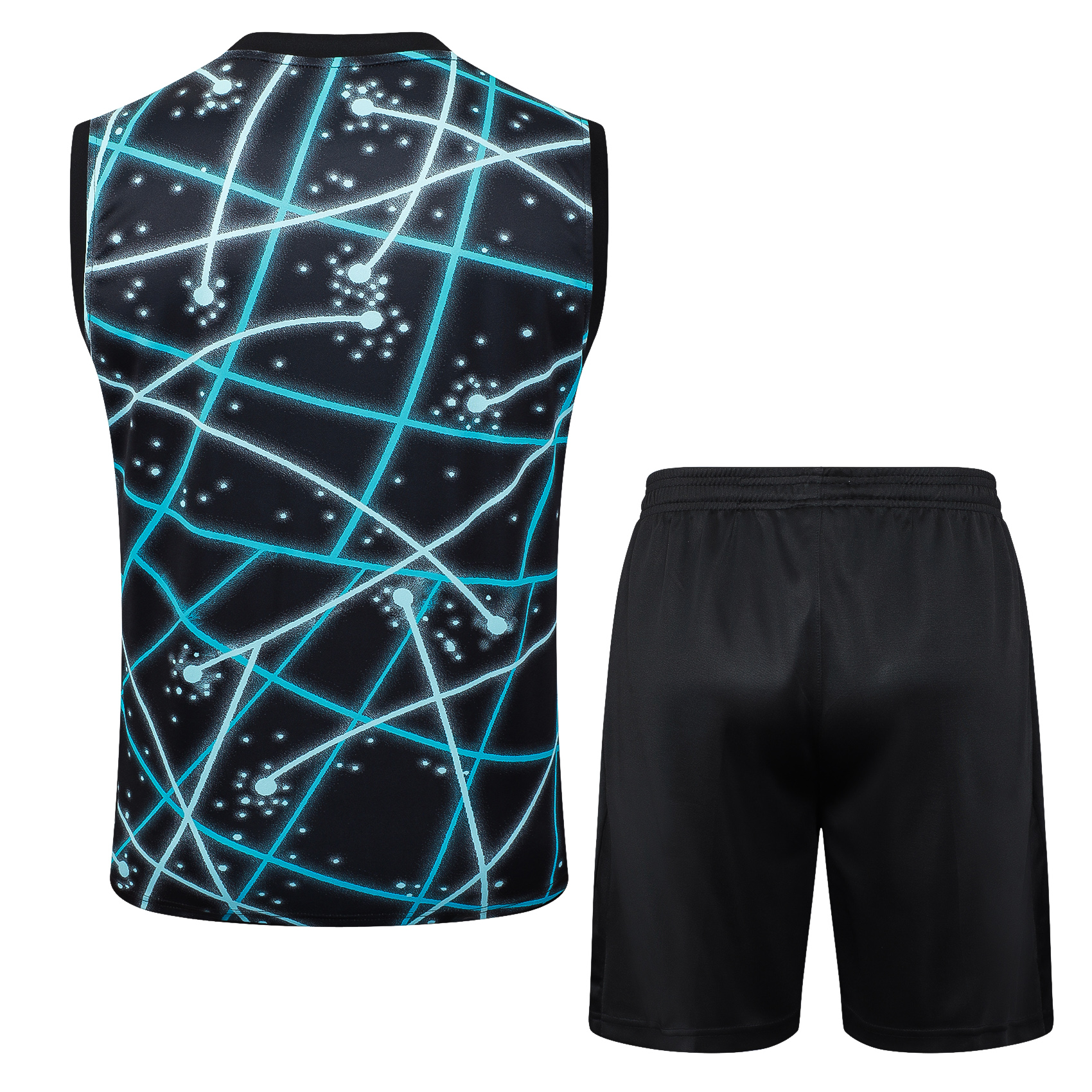 Inter Milan Sleeveless Training Kit Black&Green 2025/26