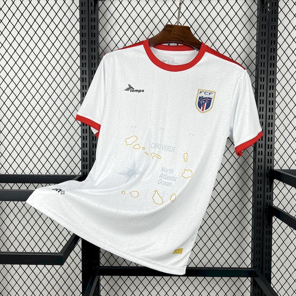 Cabo Verde Soccer Jersey Away Custom Shirt World Cup 2026