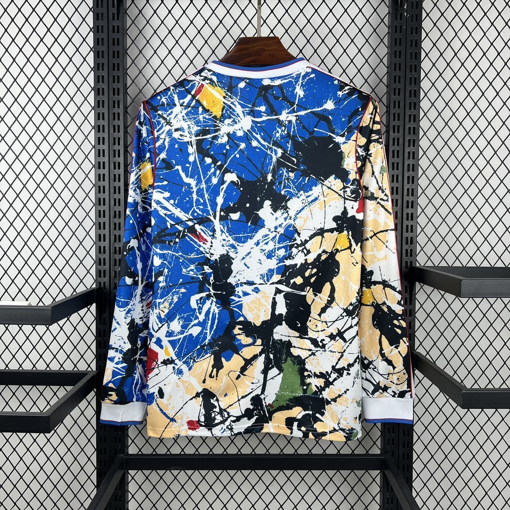 Manchester United Football Jersey x Stone Roses Long Sleeve Custom Shirt 2025/26