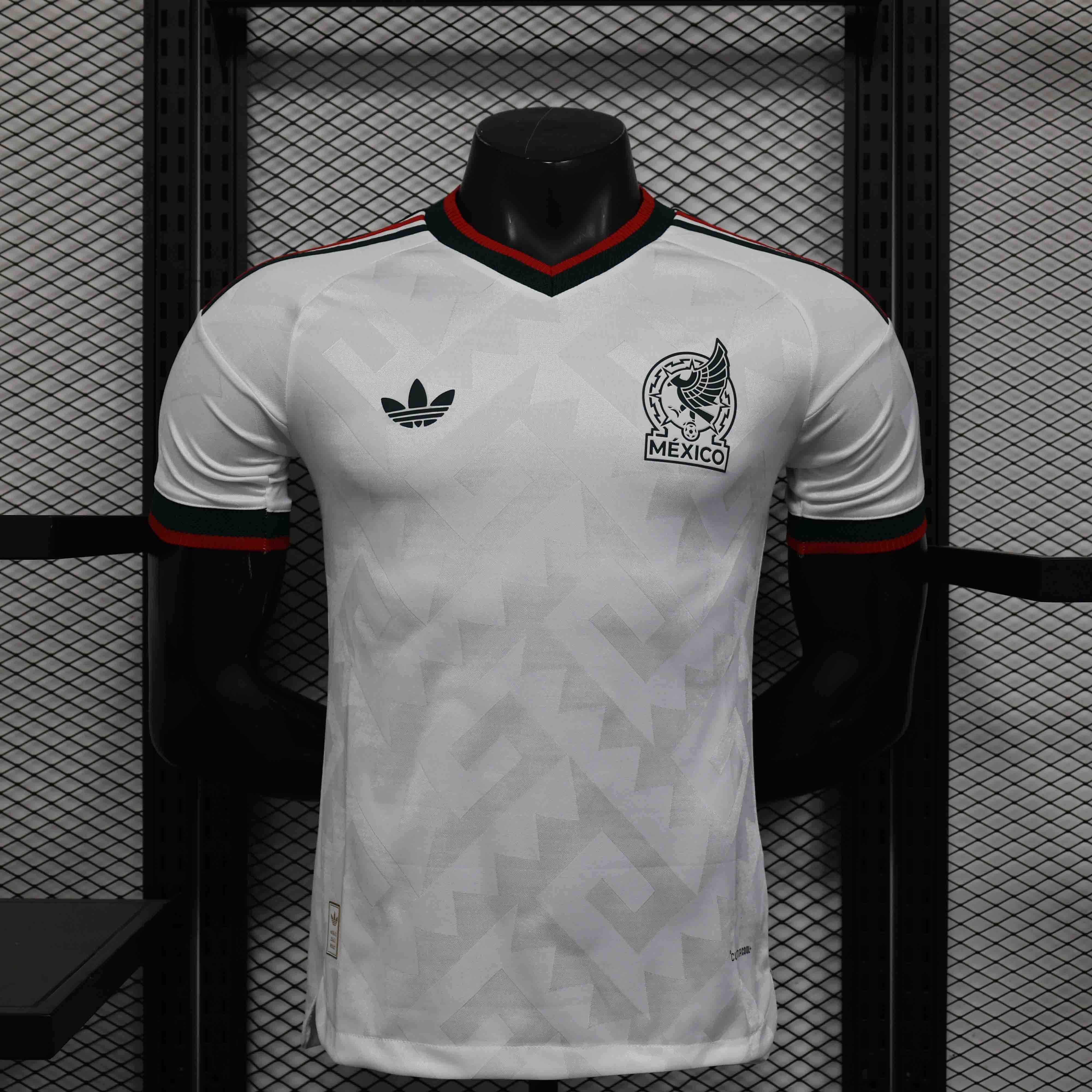 Mexico Authentic Away Kit Soccer Jersey World Cup 2026