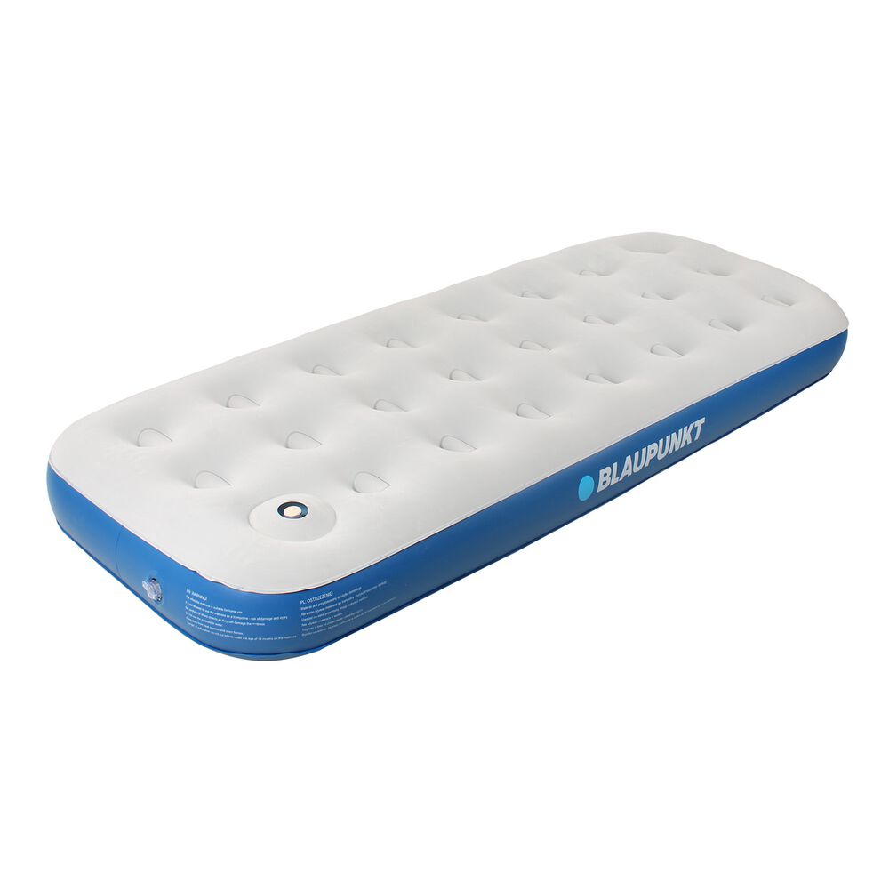 BLAUPUNKT Materac dmuchany 188 x 73 x 22 cm Blaupunkt IM410, z wbudowaną pompką nożną