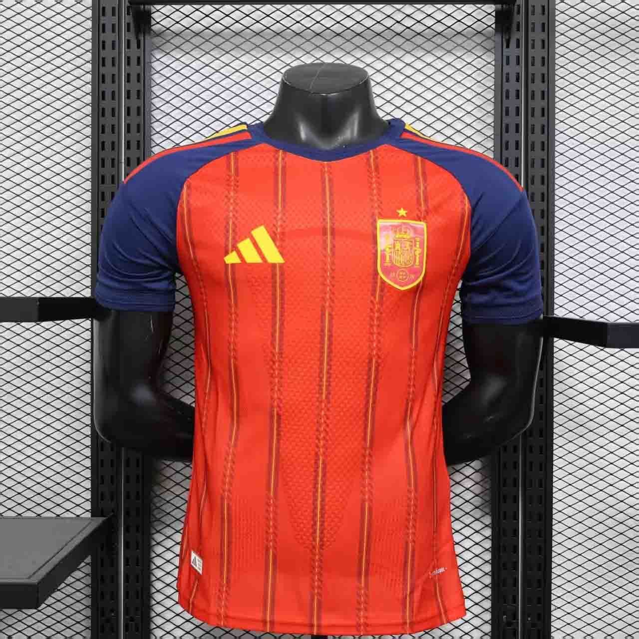 Spain Authentic Soccer Jersey Home Shirt World Cup 2026