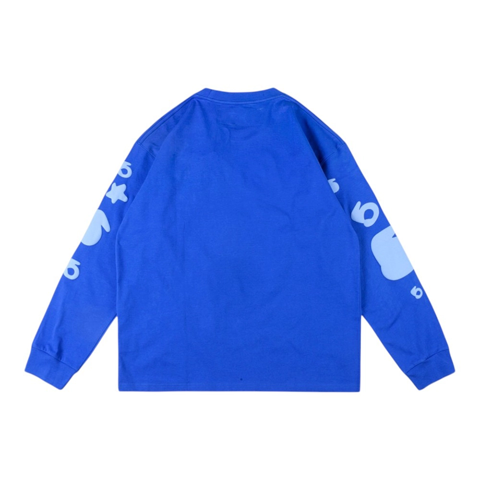 Sp5der Blue Star Logo Shirt