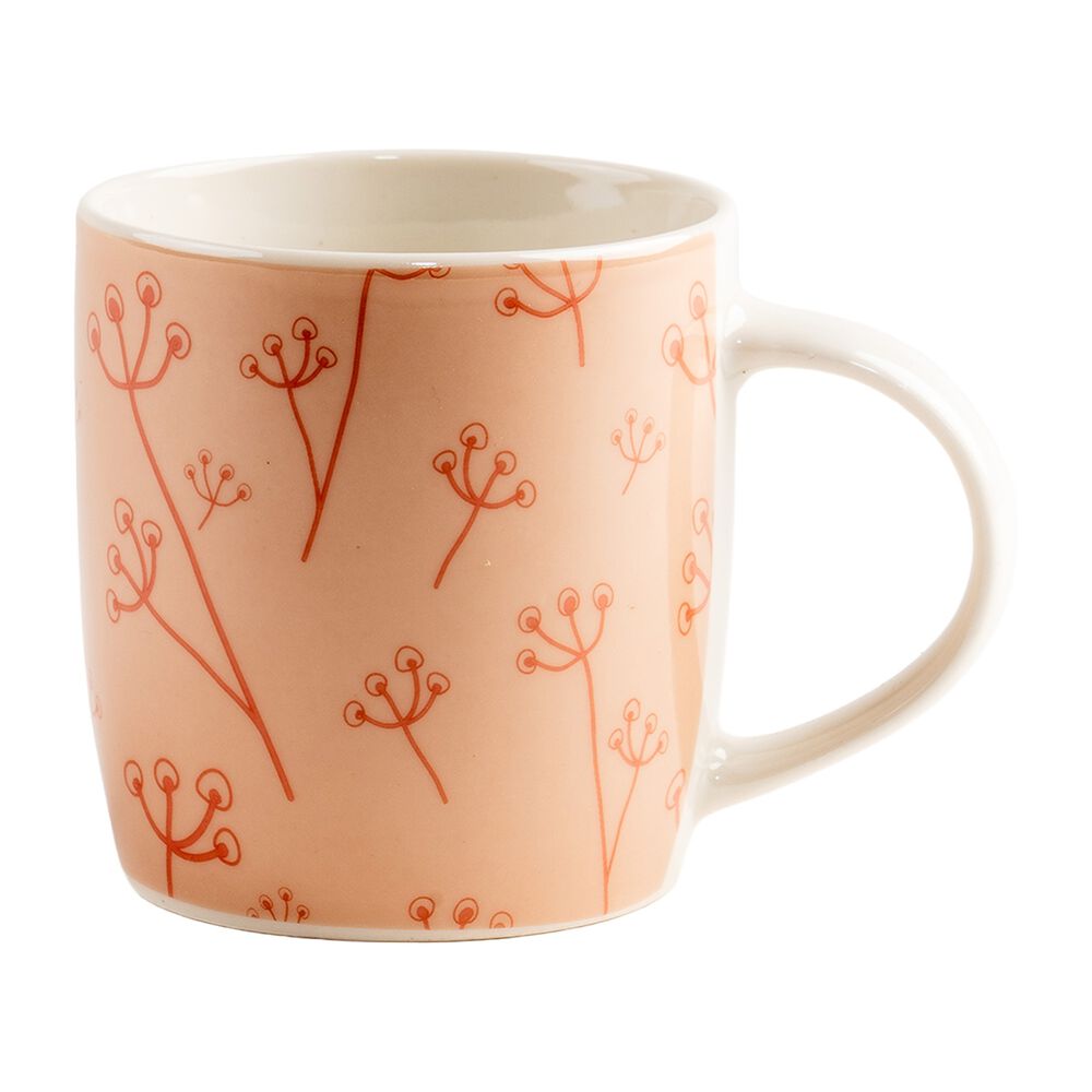 ALLIVIOZestaw kubków porcelanowych Allivio, 330 ml, 4 sztuki, gałązki