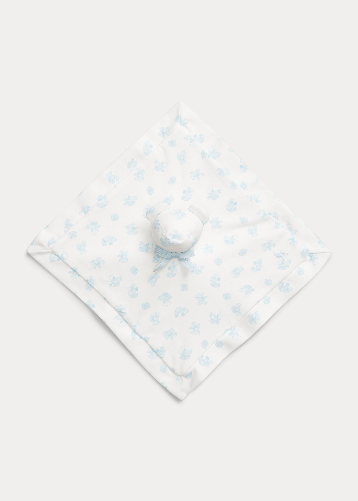 Organic Cotton Bear Lovey Blanket