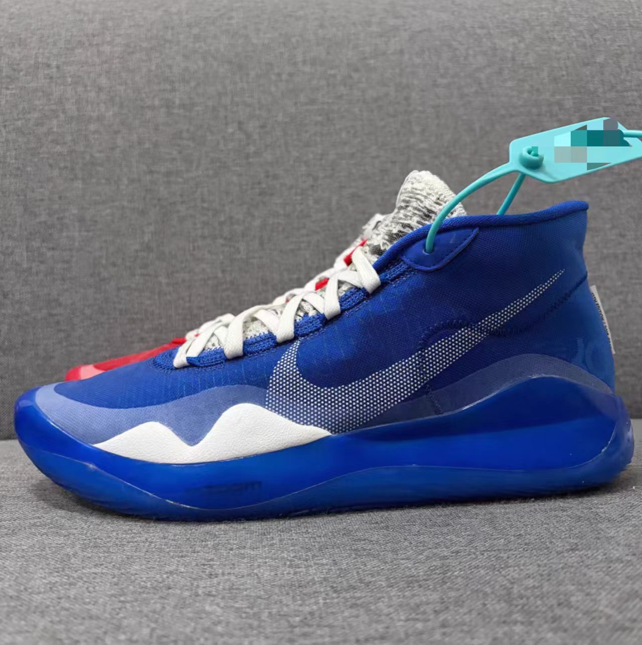 Nike Zoom KD 12 EP 'Custom Blue x University Red '