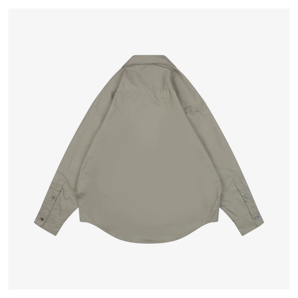 Ami Embossed Heart Pocket Shirt