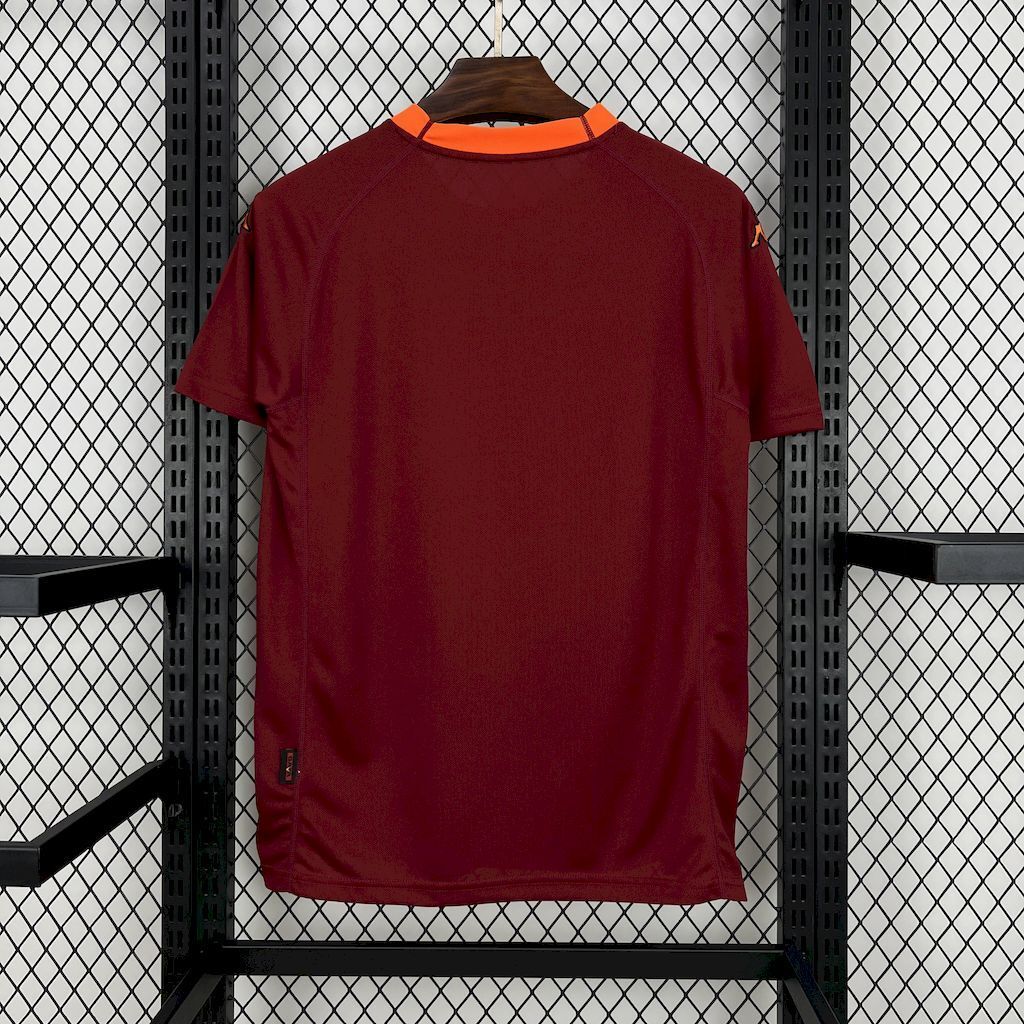 Roma Retro Soccer Jersey Home Custom Shirt 2000/01