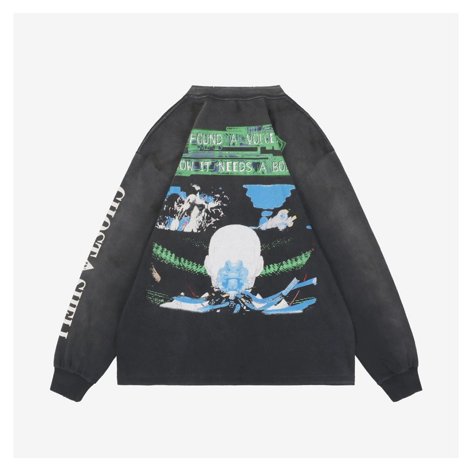 Saint Michael Ghost In The Shell Graphic Shirt