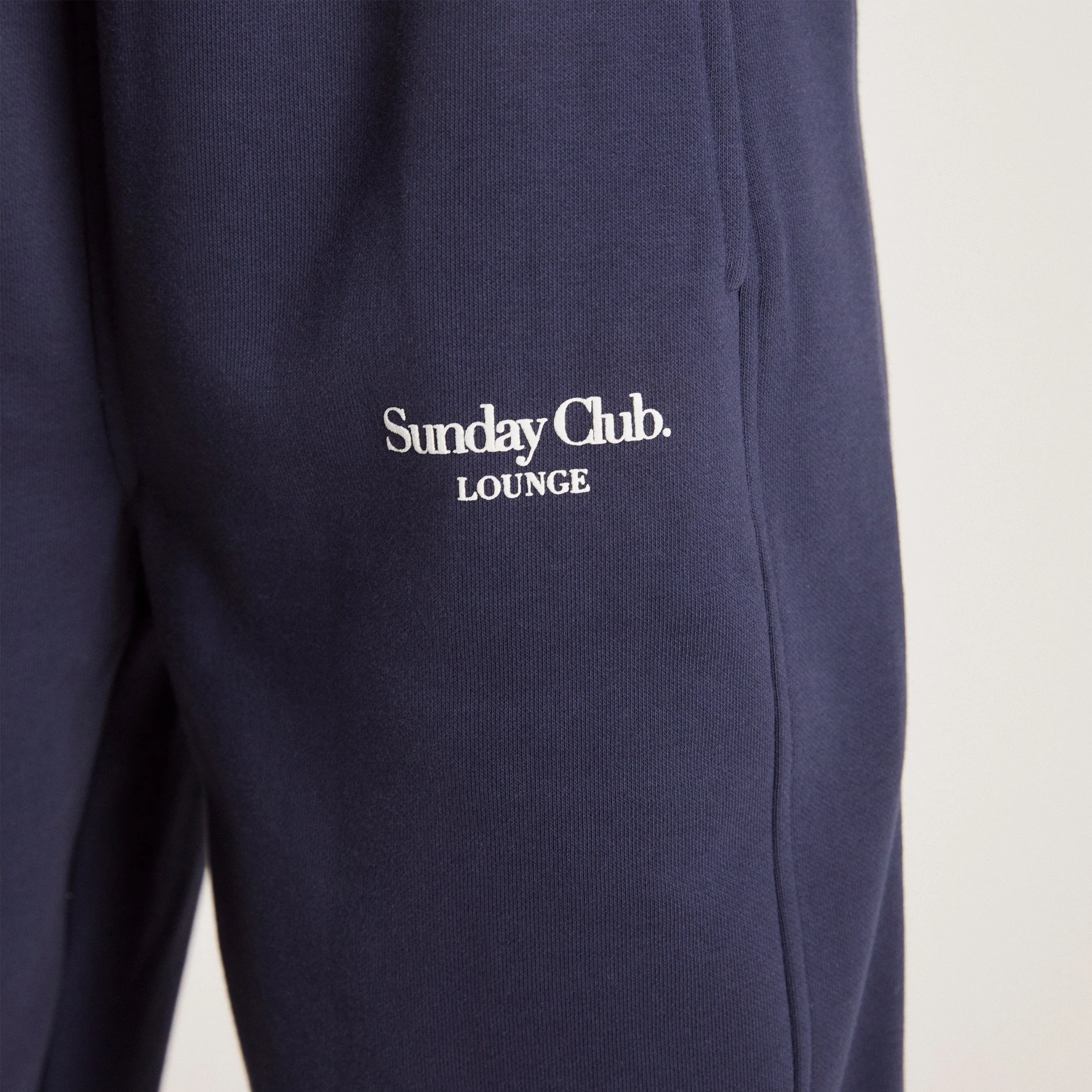 Straight Leg Sweatpants - Ink Blue