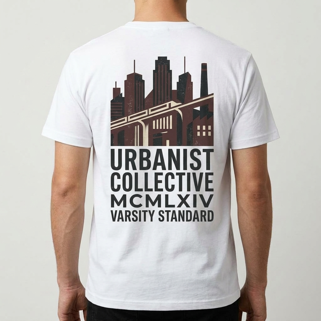 City Varsity Tee, Vintage Athletic Graphic T-Shirt, Unisex Streetwear Shirt CityTee7
