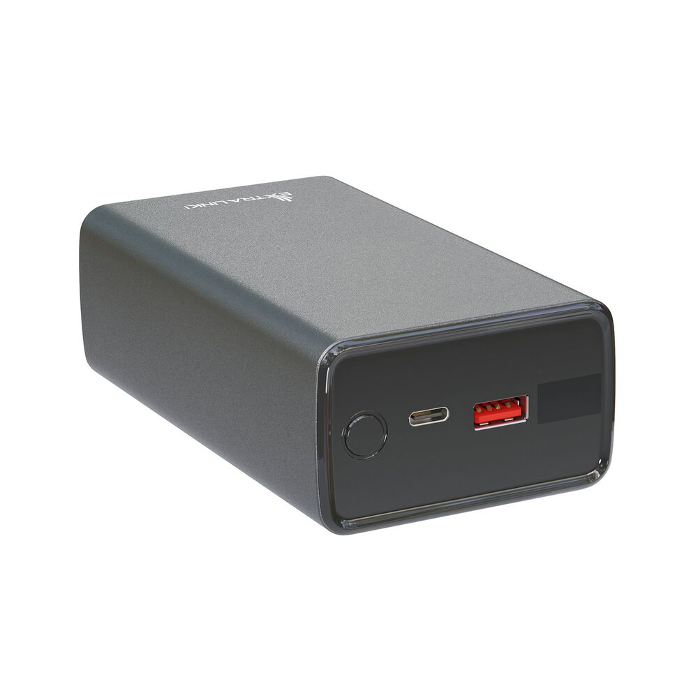 EXTRALINK Powerbank Extralink EPB-127, 30000 mAh, 65 W, srebrny