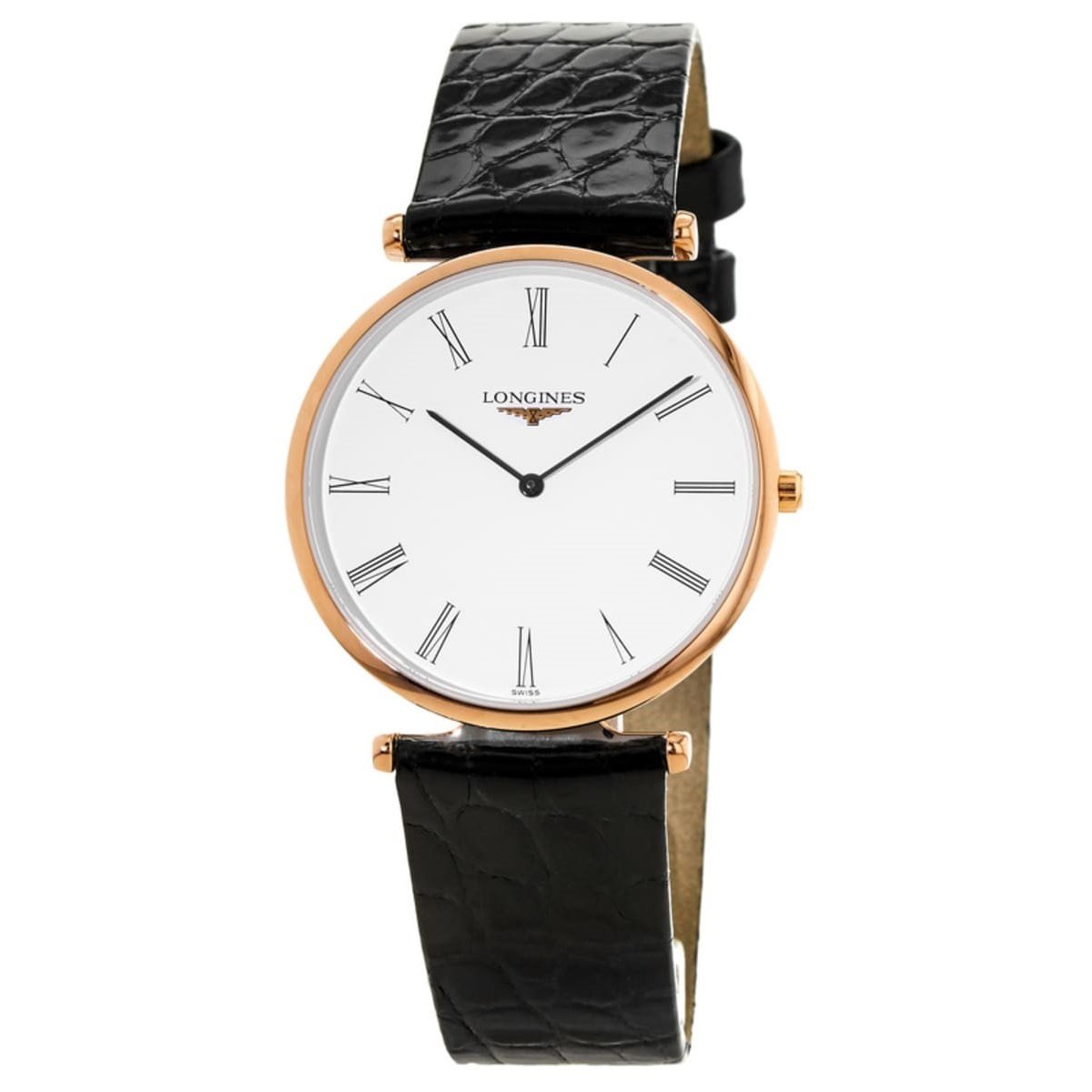 [2026 Mirror Grade]Longines Men's L47091912 La Grande Classique Black Leather Watch