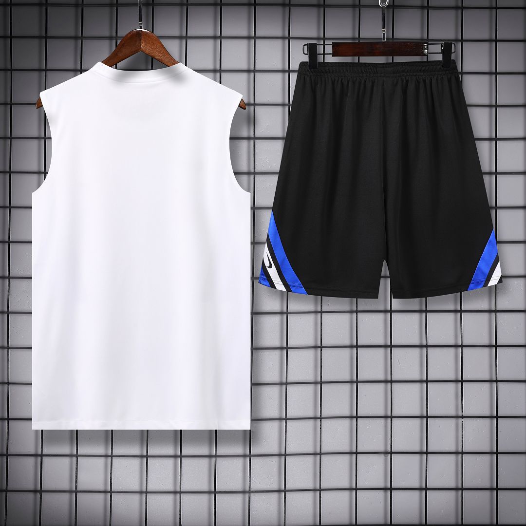 Inter Milan Retro Sleeveless Training Kit White 2025/26