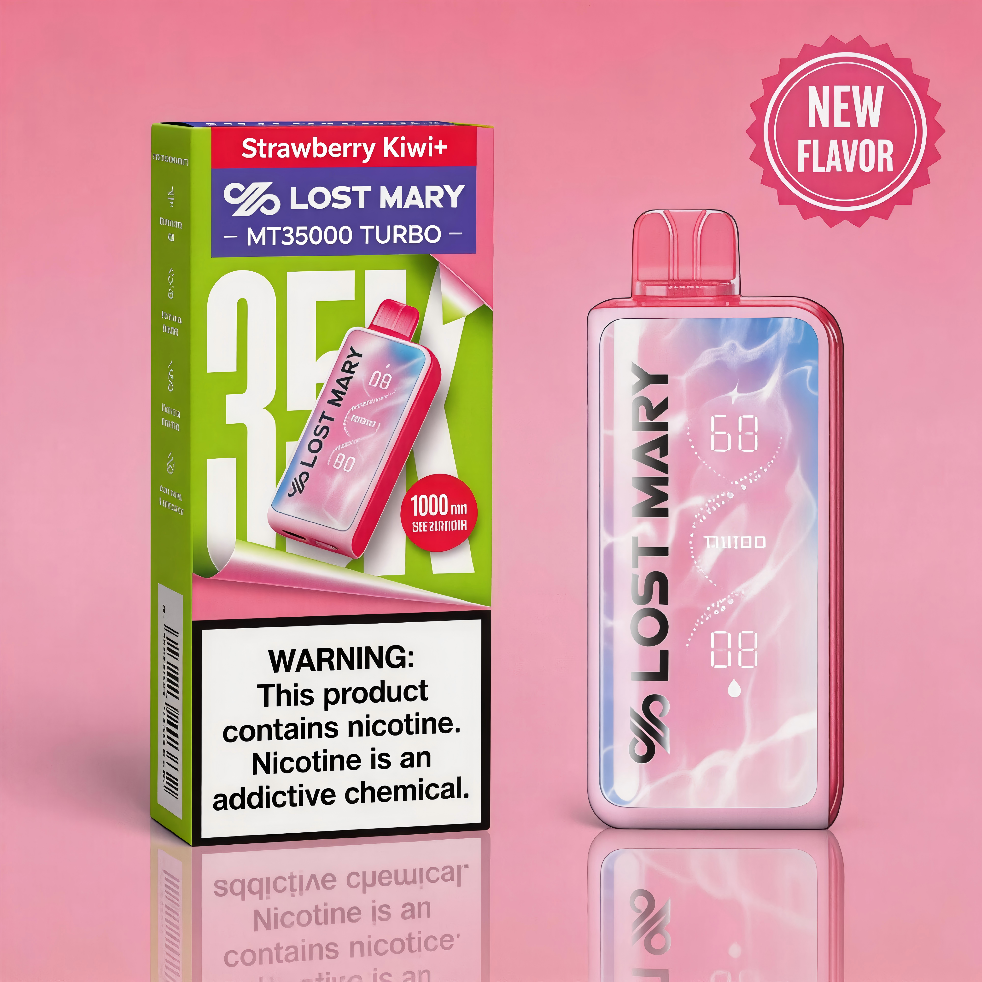 Strawberry Kiwi Lost Mary MT35K Turbo