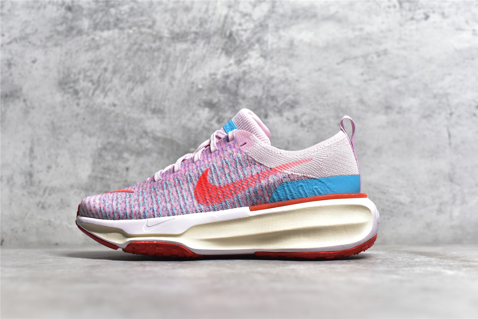 NIKE ZOOMX INVINCIBLE RUN FLYKNIT 3 PINK FOAM RACER BLUE (W) DR2660-600