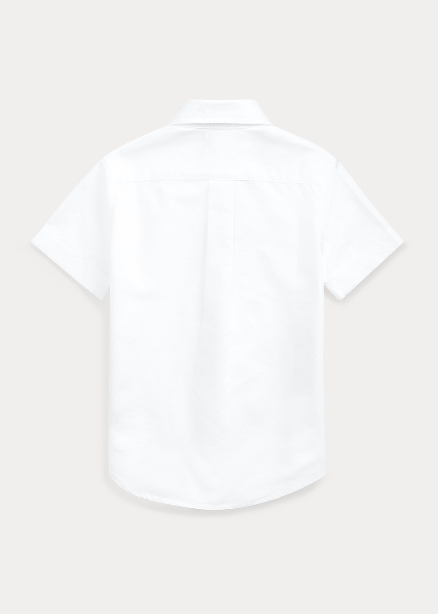 Cotton Oxford Short-Sleeve Uniform Shirt