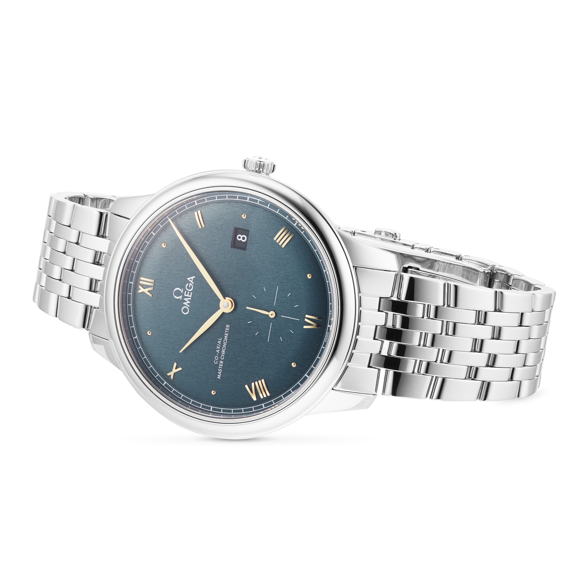 [2026 Mirror Grade]Omega De Ville Prestige Co-Axial Master Chronometer Small Seconds 41mm Mens Watch Green-P17332119