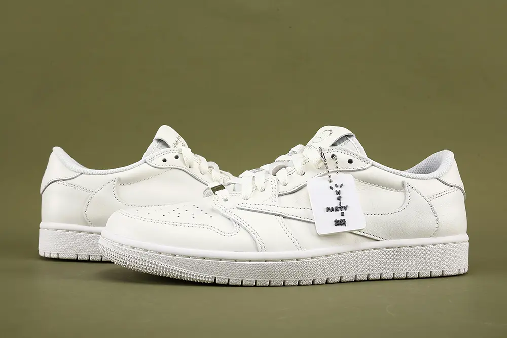 Jordan 1 Travis Scott Pure White