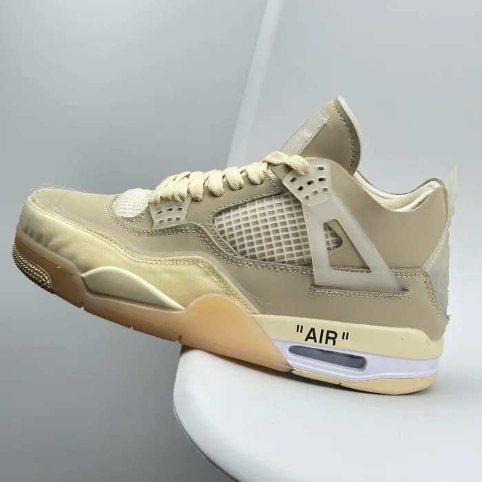 OFF-WHITE x Air Jordan 4 SP Women's “Sail” CV9388-100