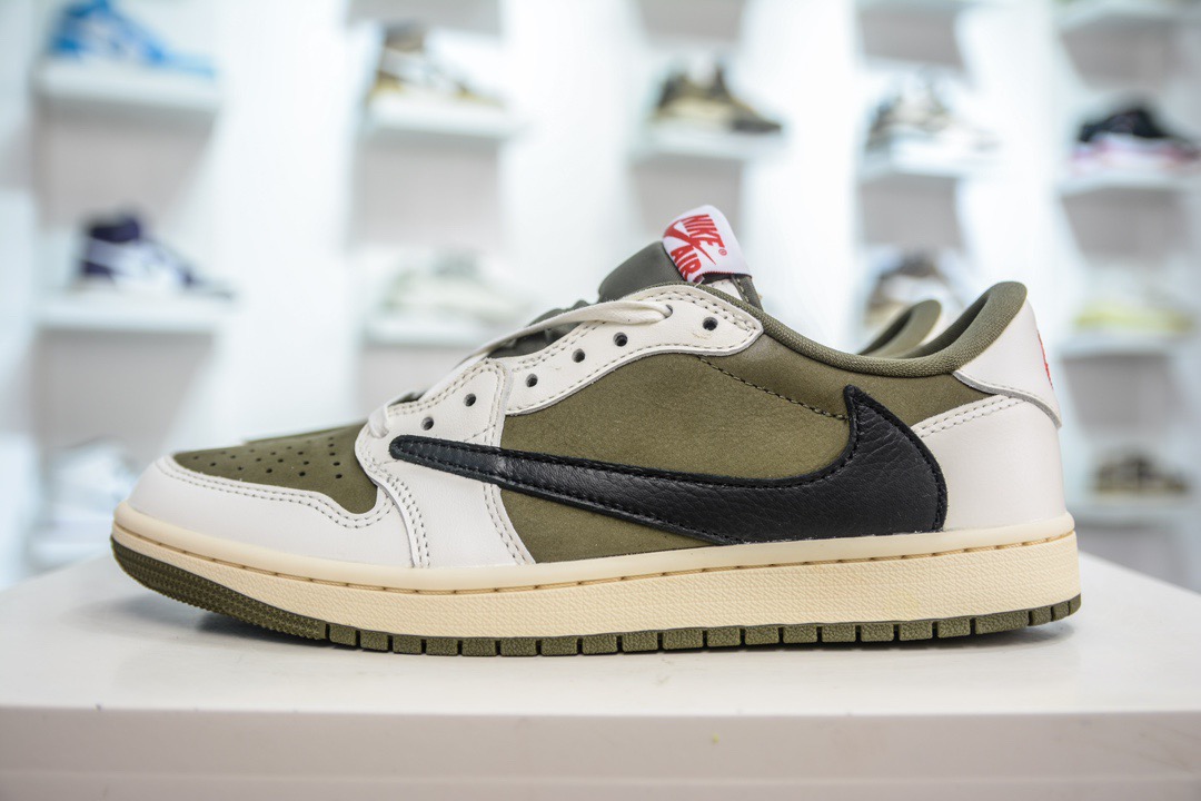 Air Jordan 1 Retro Low OG SP Travis Scott Medium Olive