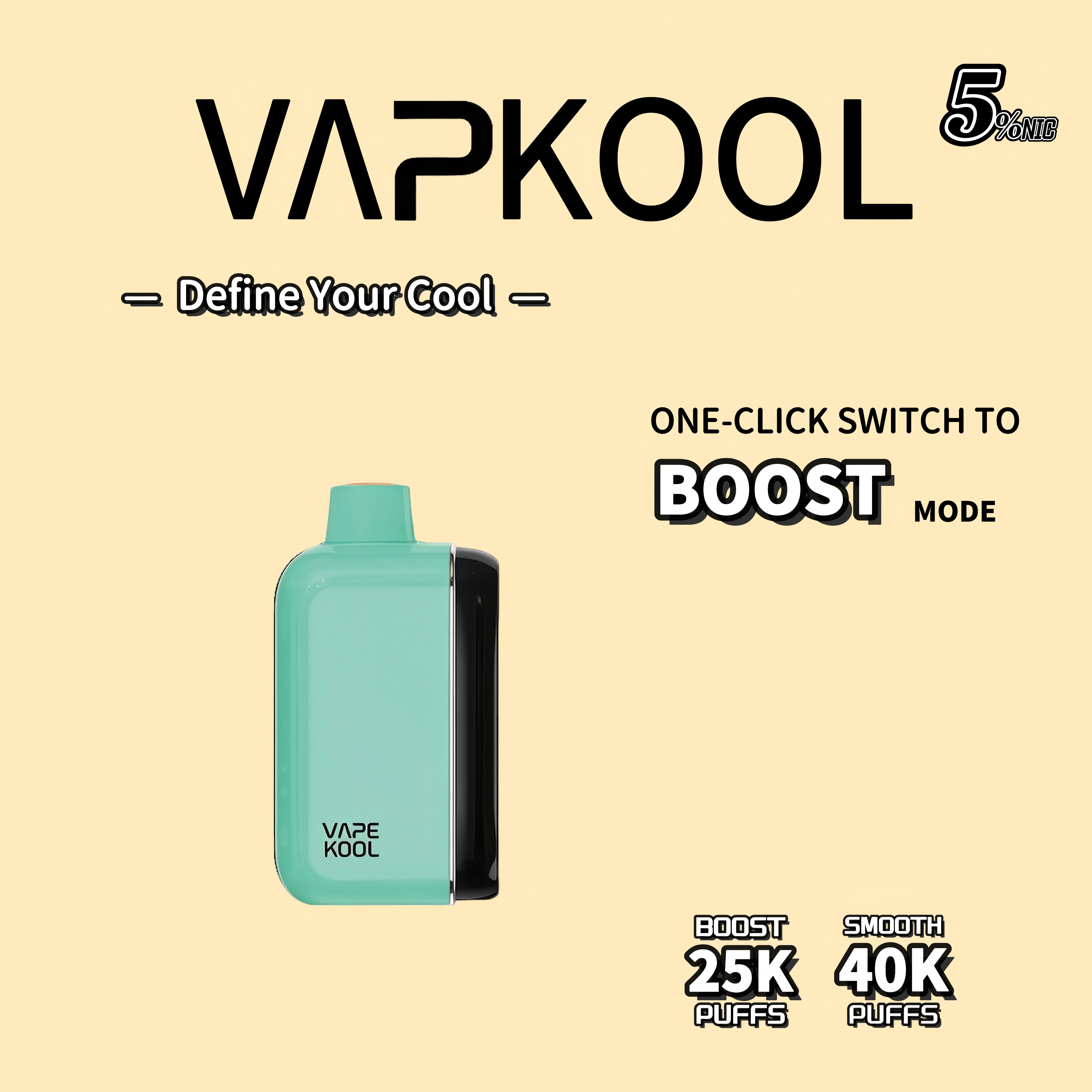 WATERMENLONBUBBLE GUM VAPEKOOL KOLOS 40000 PUFFS