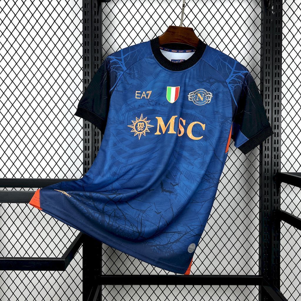 Napoli Soccer Jersey Halloween Special Edition Custom Shirt 2025-26