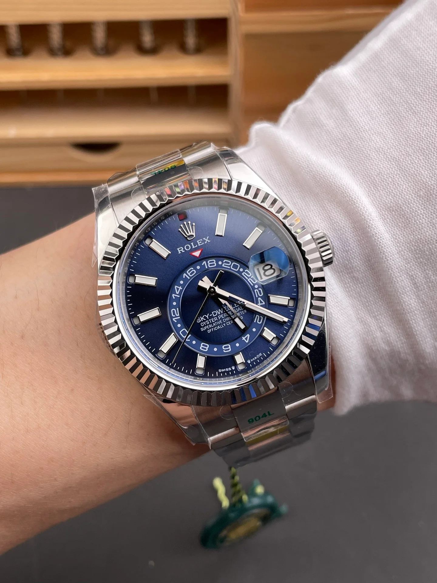 Sky-Dweller Blue Dial