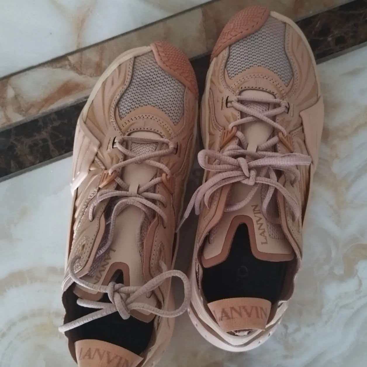 LANVIN Flash-X Low-Top Sneakers