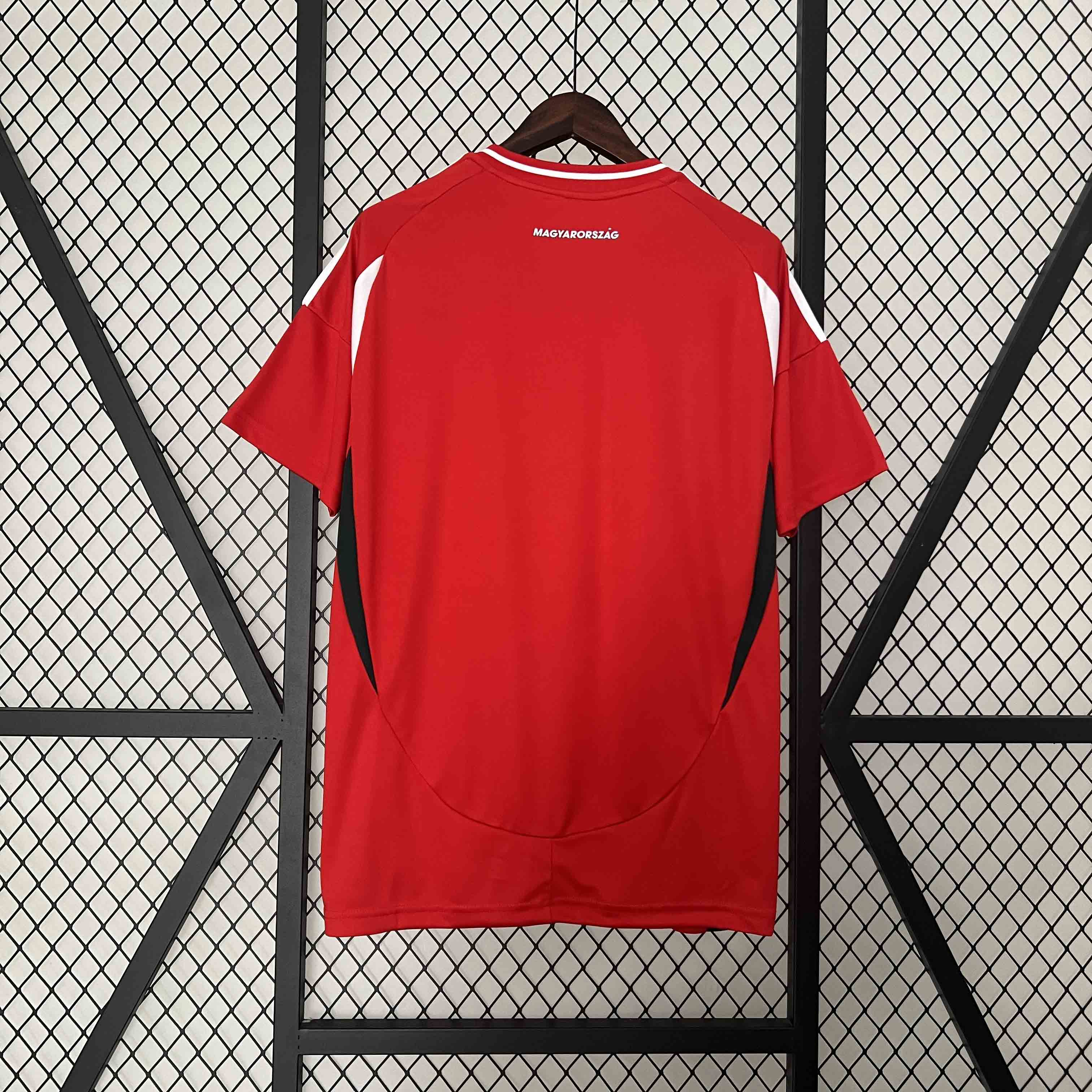Hungary Soccer Jersey Home Custom Shirt EURO 2024