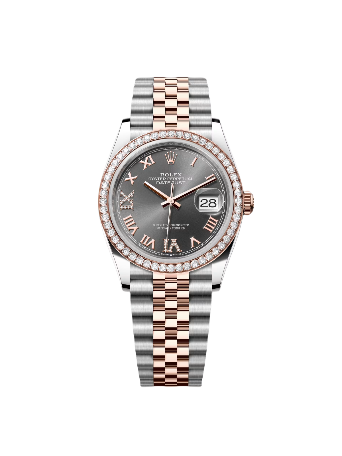 [2026 Mirror Grade]RLX  Datejust 36mm 126281 Slate Dial Oyster Bracelet