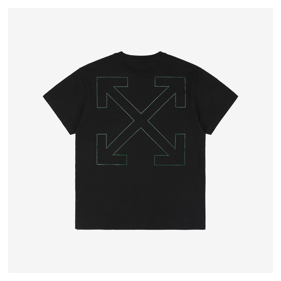 OFF-WHITE Crocodile Dollar Print T-Shirt