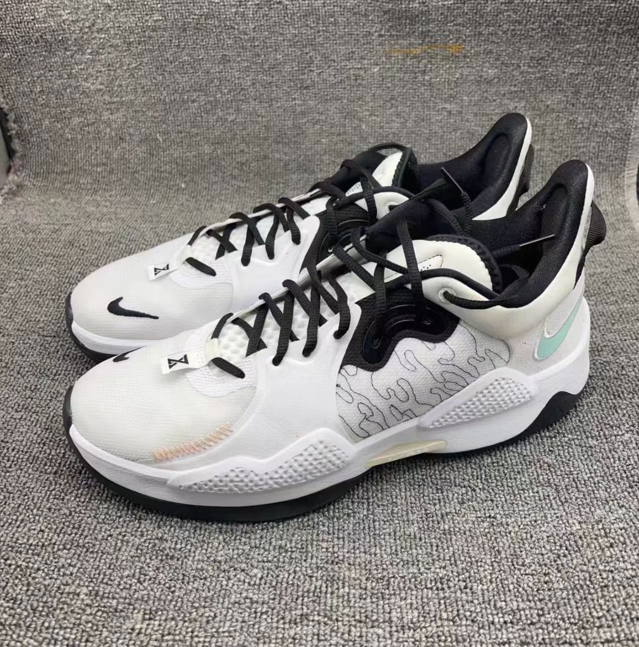 Nike PG 5 'White Black Multi'