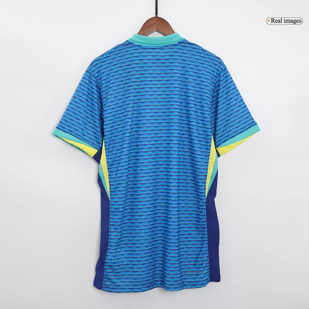 Brazil Authentic Soccer Jersey Away Shirt Copa America 2024