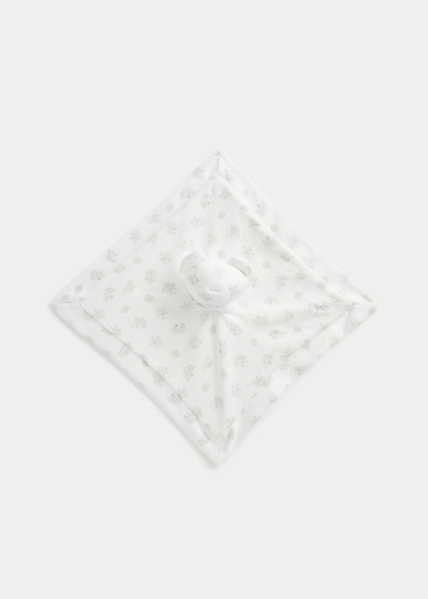 Organic Cotton Bear Lovey Blanket