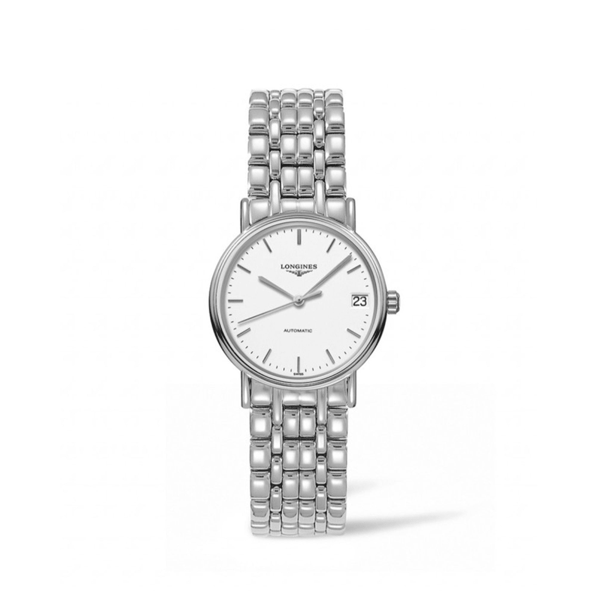 [2026 Mirror Grade]Longines Women's L4.322.4.12.6 Presence Stainless Steel Watch