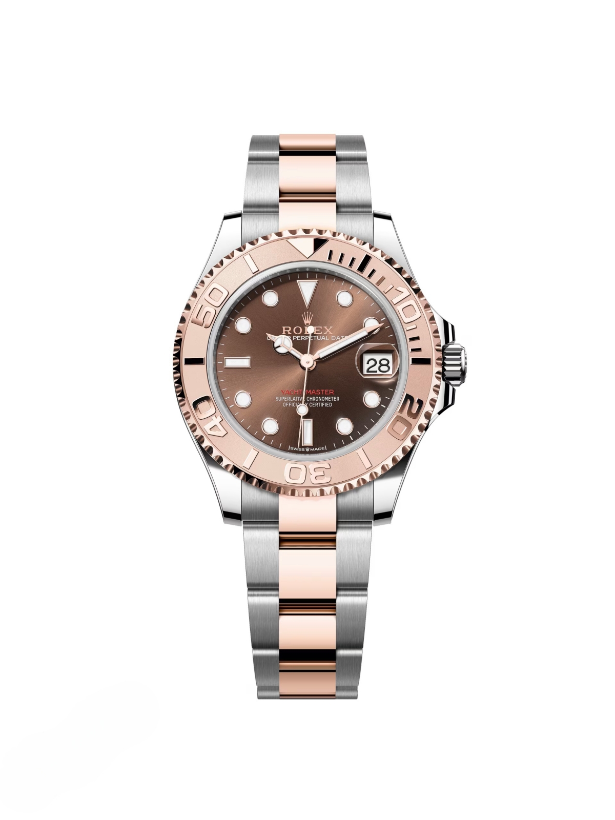 [2026 Mirror Grade]RLX Yacht-Master 37mm 268621 Two-Tone Chocolate Dial