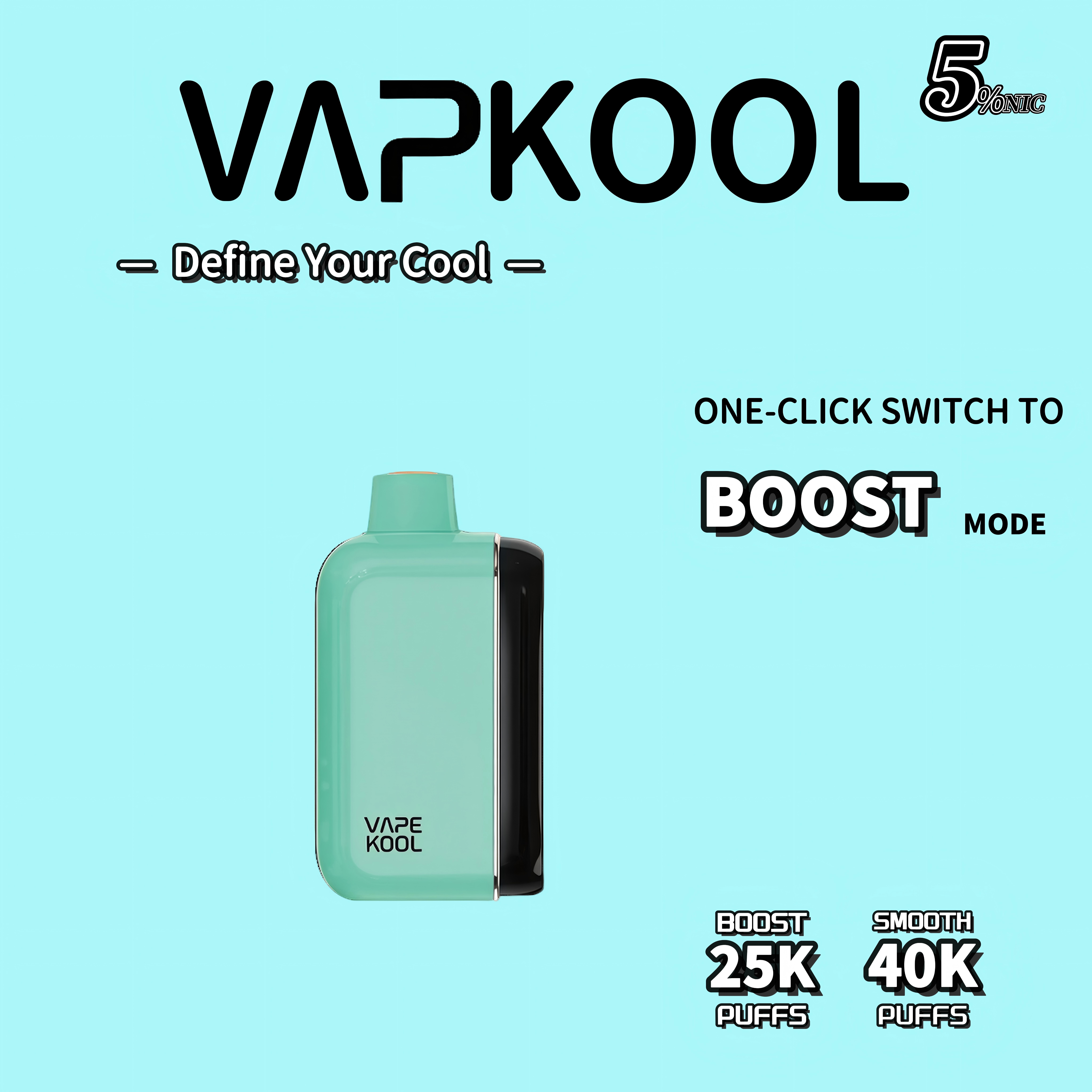 WATERMENLON ICE VAPEKOOL KOLOS 40000 PUFFS