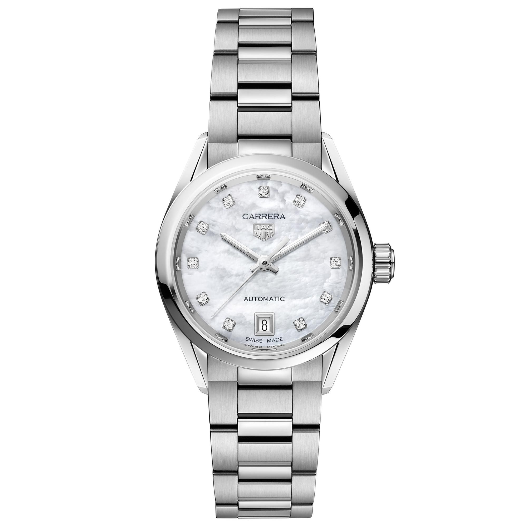 [2026 Mirror Grade]TAG Heuer Carrera Three-Hand 29mm Automatic Ladies Watch WBN2412.BA0621