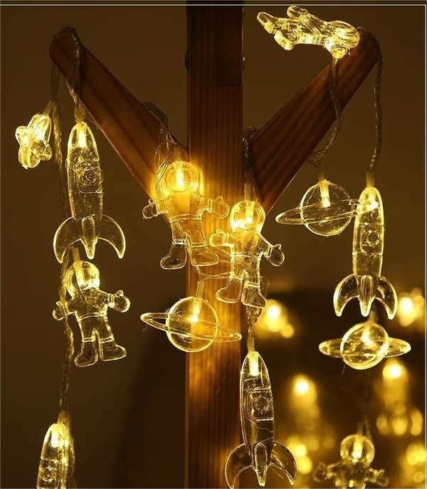 🔥Last Day 40% Off🌟LED Space Astronaut String Lights🌟