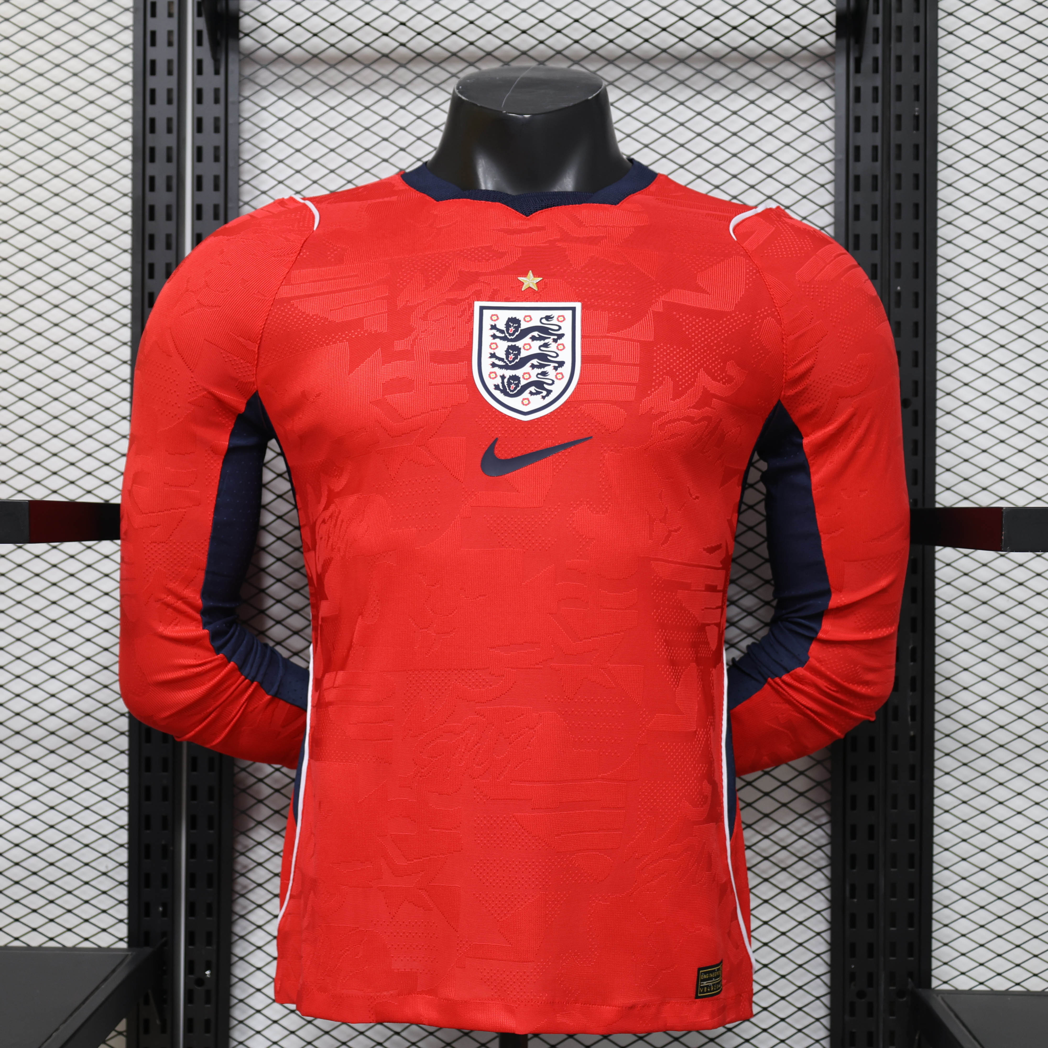 2026 Player Version Long Sleeve England Away Shirt