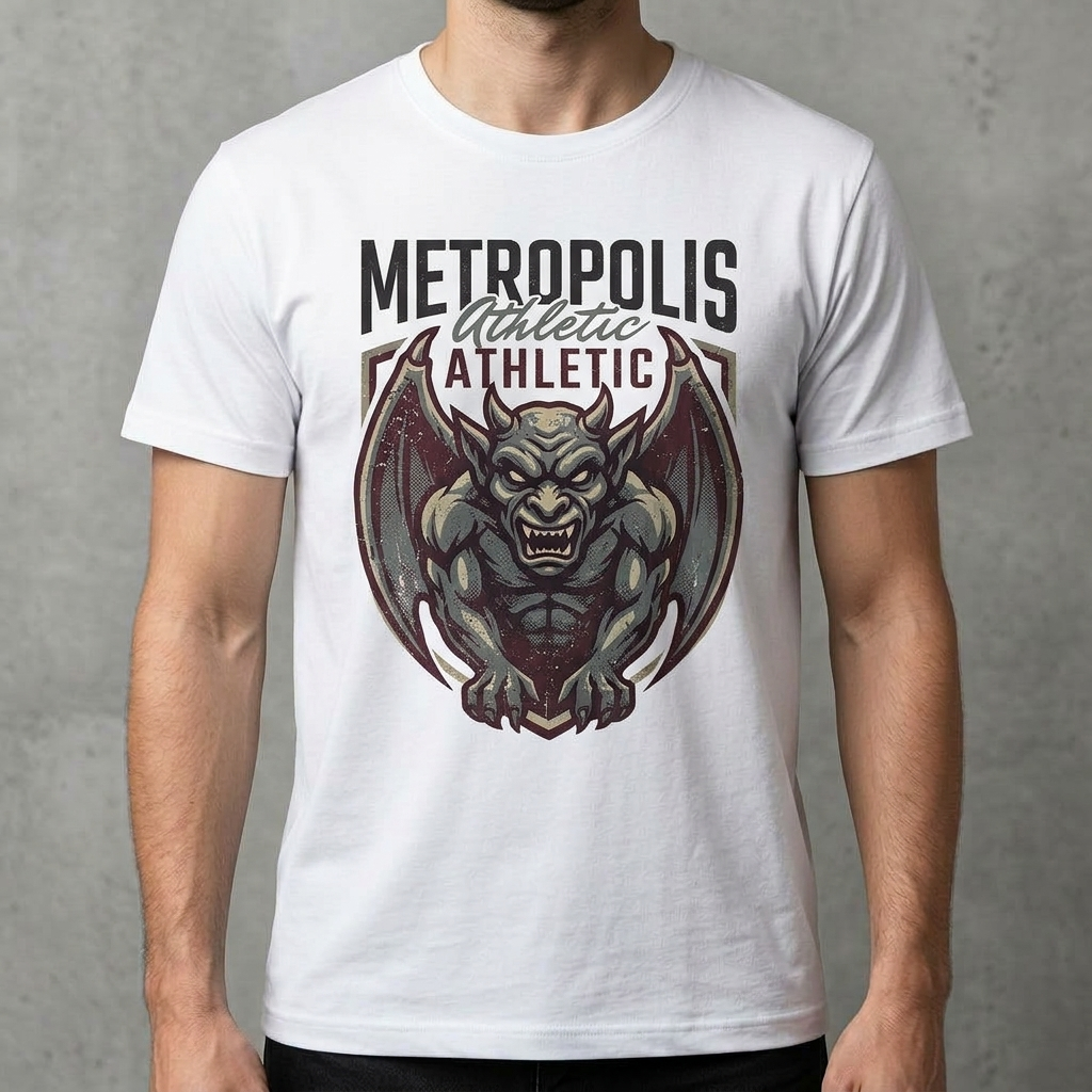 City Varsity Tee, Vintage Athletic Graphic T-Shirt, Unisex Streetwear Shirt CityTee3