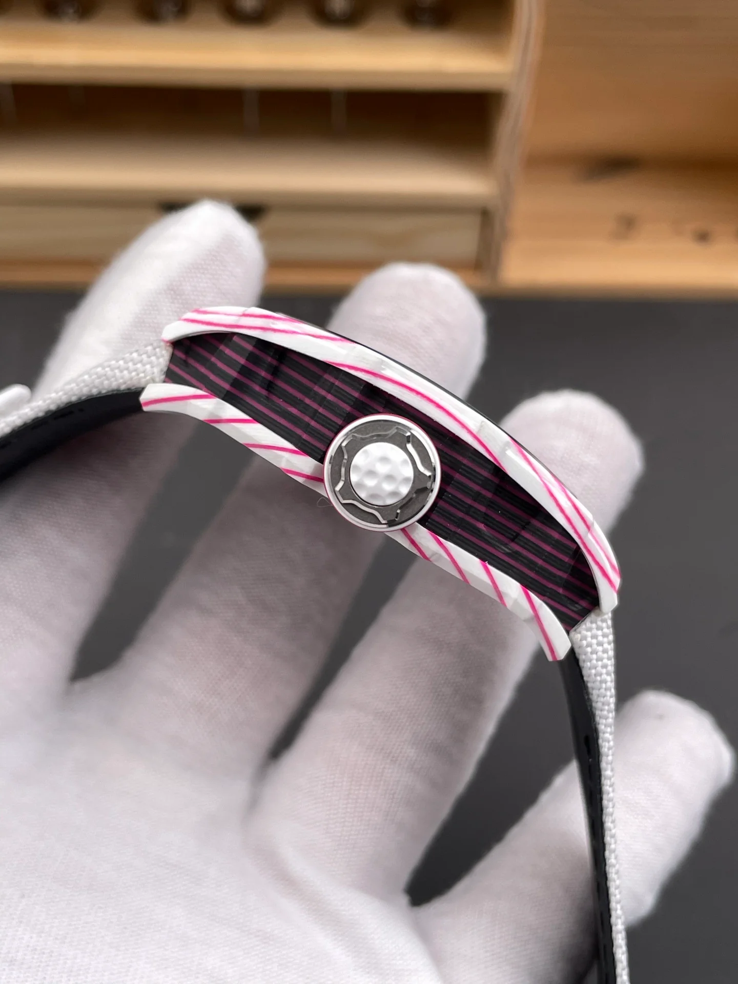 RM38-02 Carbon Fiber Pink