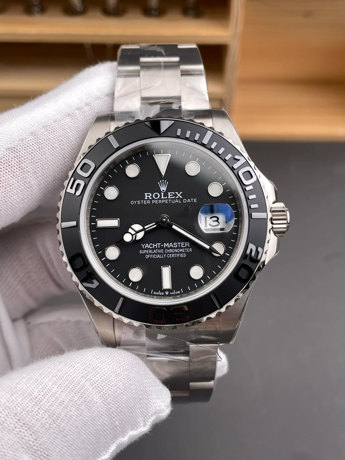 Titanium Yacht-Master Ceramic Bezel