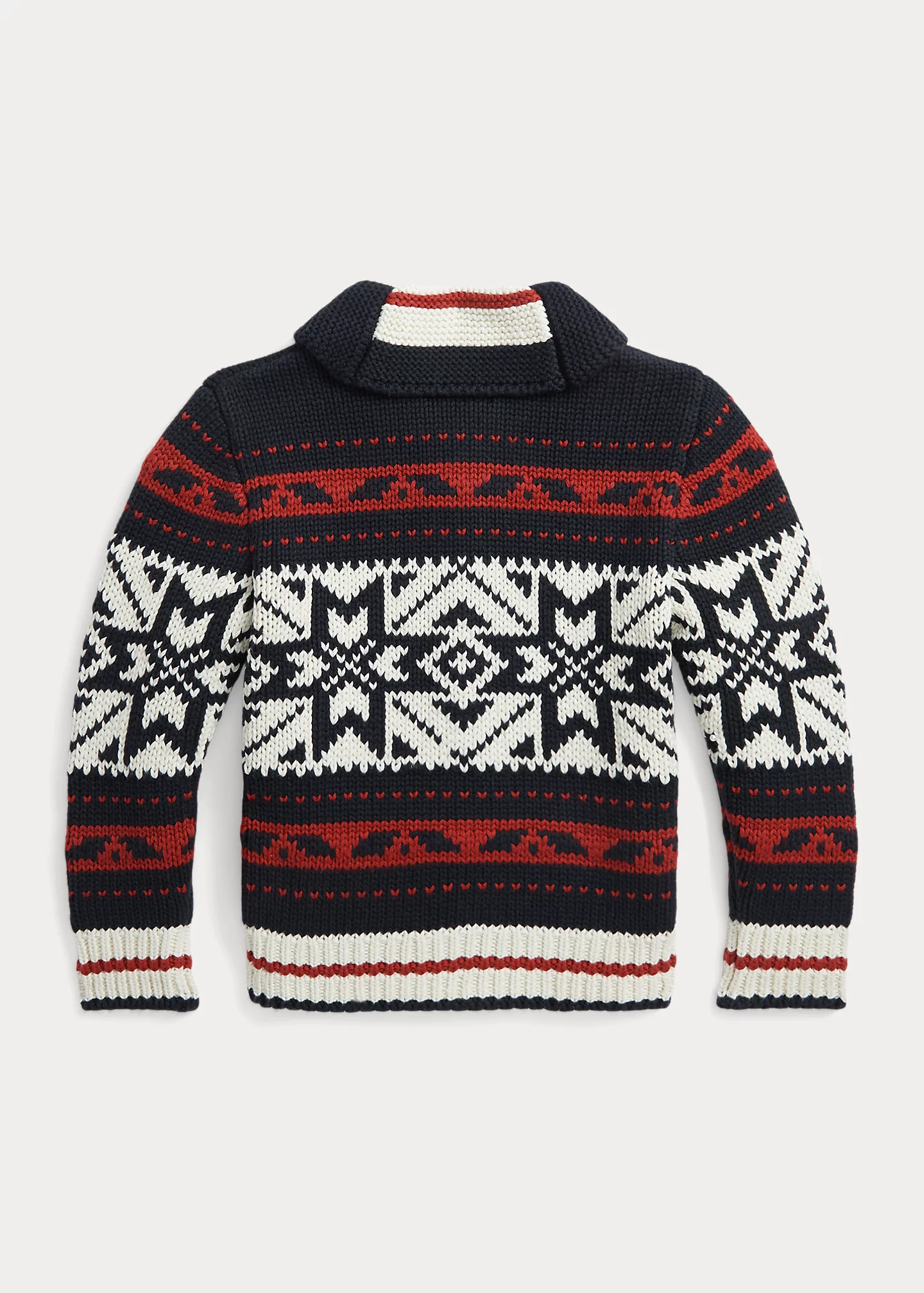 Cotton-Blend Full-Zip Sweater