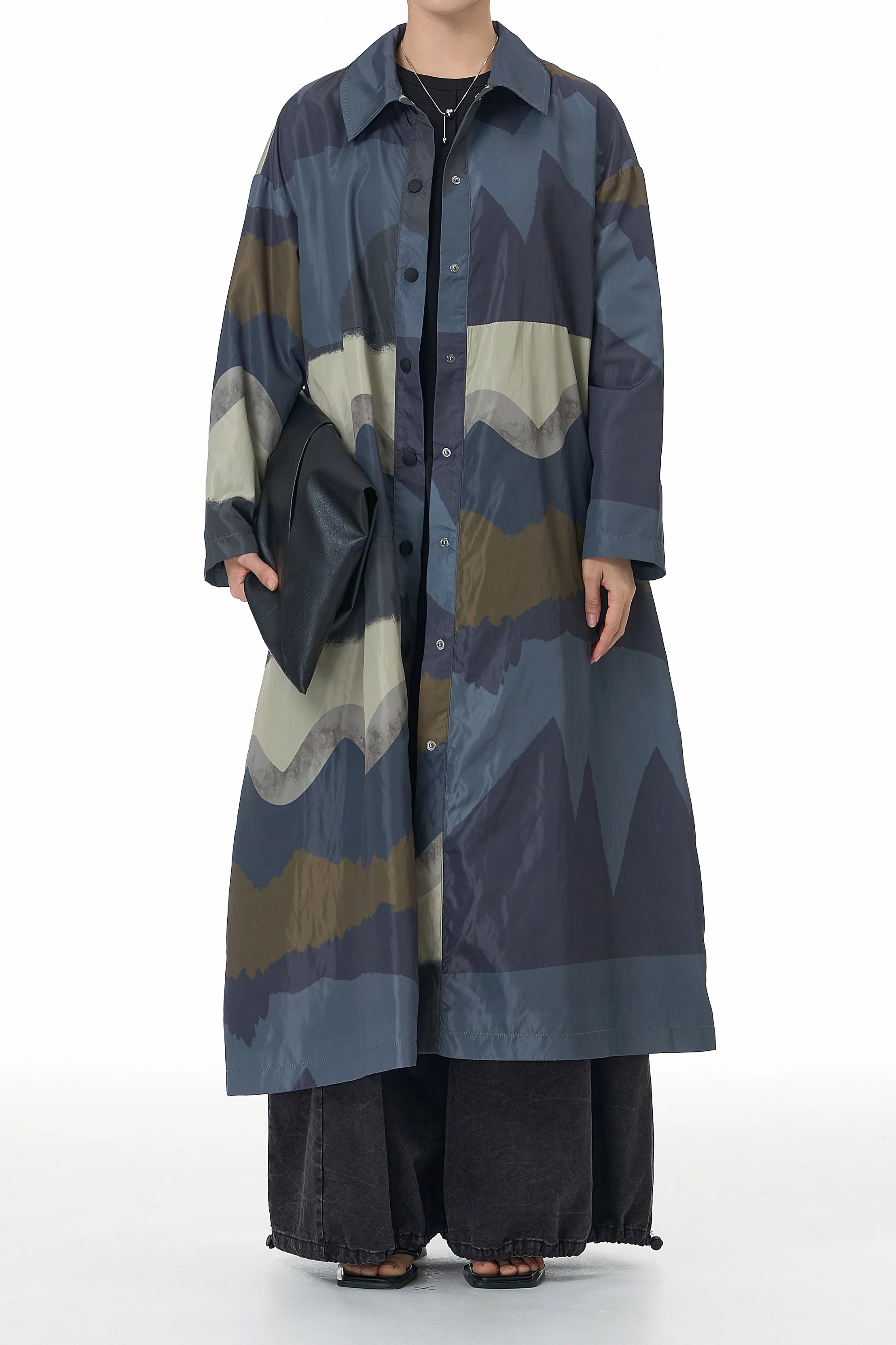 Olive Oasis Trench Coat