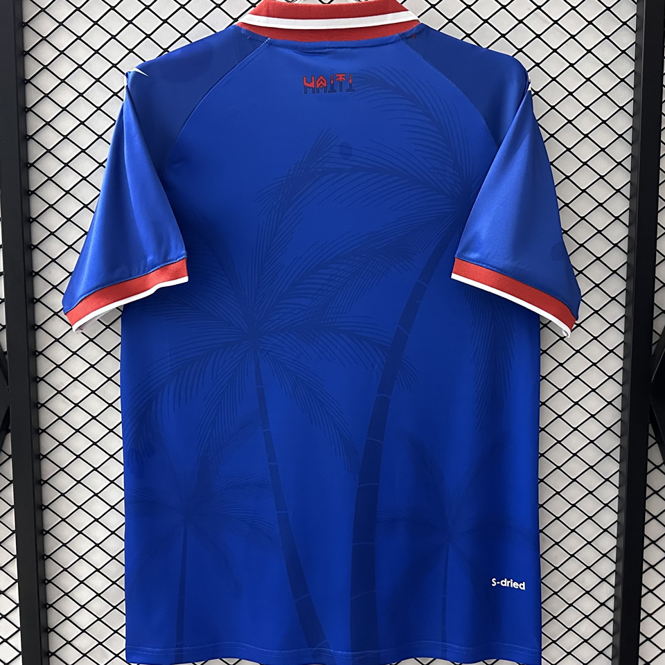 2026/27 Haiti Home Blue Fans Soccer Jersey