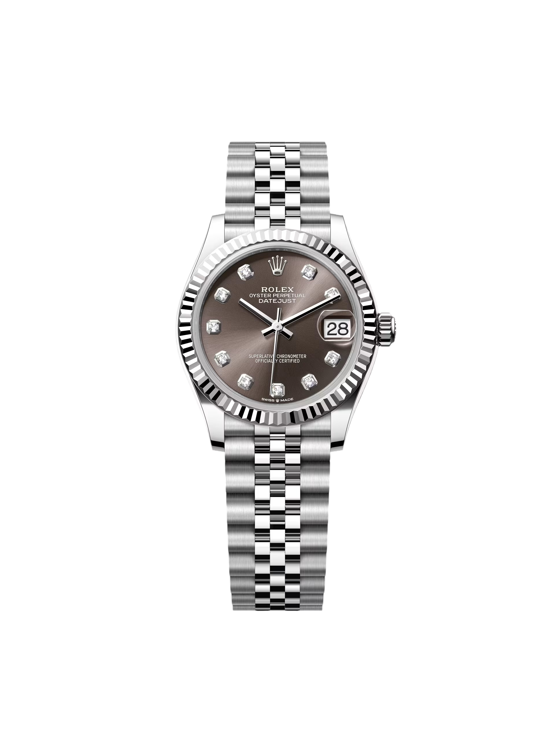 [2026 Mirror Grade]RLX Datejust m278274-0007/0008 Dark Grey 31mm Dial Oyster Watch
