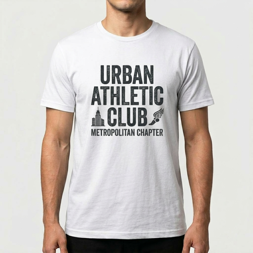 City Varsity Tee, Vintage Athletic Graphic T-Shirt, Unisex Streetwear Shirt CityTee7